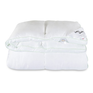 Borg Living Bambu helårstäcke - Extra mjuk bambu och dunfiber - Allergivänligt - 240x220 cm -