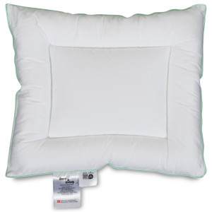 Borg Living Bambu babykudde - 40x45 cm - Extra mjuk baby huvudkudde -