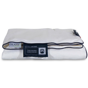 Sommar babytäcke - Silkettäcke med 100% mullbärssilke - 70x100 cm - Nordic Comfort