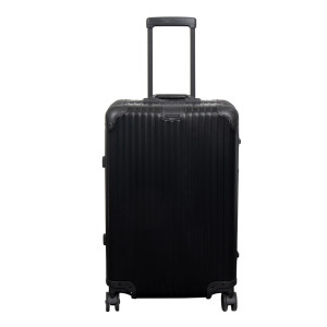 Borg Living Aluminiumresväska - Svart - 68 liter - Lyxig resväska med TSA-lås