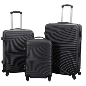 Borg Living Resväska - Hardcase resväska - Nordic svart - Lättviktsresväska