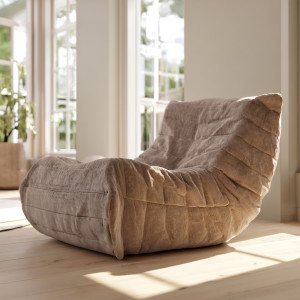 Nordstrand Home Loungestol - Golvstol - Beige
