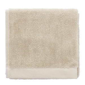 Södahl Ekologisk handduk - 100% ekologisk bomull - Gästhandduk 40x60 cm -  Organic - Beige