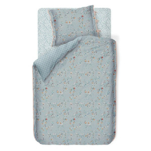 Pip Studio sängkläder - 140x220 cm - Tokyo Blossom - Vändbart påslakan - 100% bomullssängset