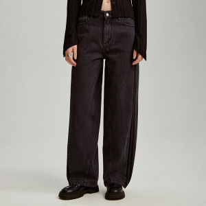 Szare jeansy baggy fit - House - szary - 370EP-90J