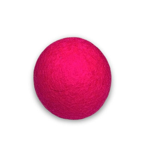 Treusinn® Hundespielball FILZY - Himbeere