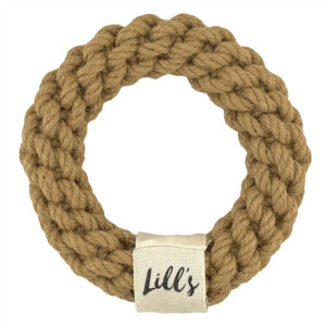 Lill's Donut M – Hundespielzeug aus Hanf