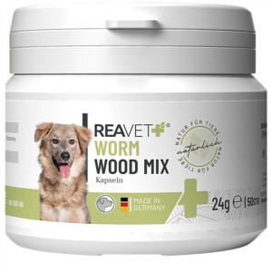 ReaVET® Wormwood Mix für Hunde 24 g - 50 Kapseln