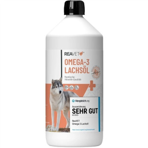 ReaVET® Omega-3 Lachsöl für Hunde - 1 l
