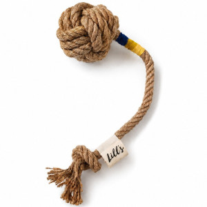 Lill's Poplar L – Hundespielzeug aus Hanf
