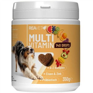 ReaVET® Multivitamin Drops für Hunde 350 g - 140 Stück