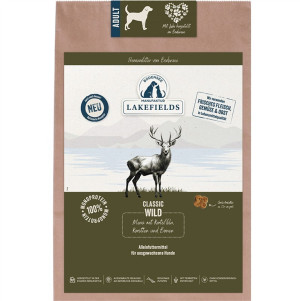 Lakefields®  Wild Hundetrockenfutter Classic getreidefrei 2,5 kg – Adult