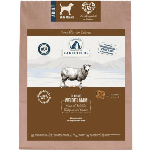 Lakefields® Lamm Hundetrockenfutter Classic getreidefrei 1 kg – Adult