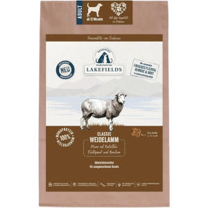 Lakefields® Lamm Hundetrockenfutter Classic getreidefrei 2,5 kg – Adult