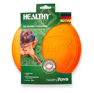 Hundefrisbee Healthy Fly® - Leuchtorange