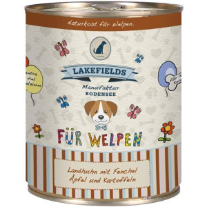 Lakefields® WELPEN Komplettmenü Huhn - 800g