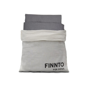 FINNTO® Wechselbezug - Hundebett M Grau