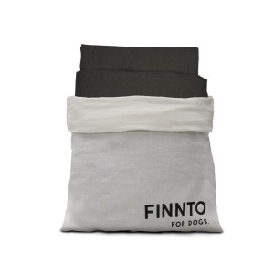 FINNTO® Wechselbezug - Hundebett L Dunkelgrau
