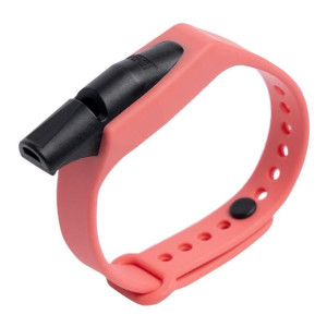 Vogt® Hundepfeife mit Armband - Coral