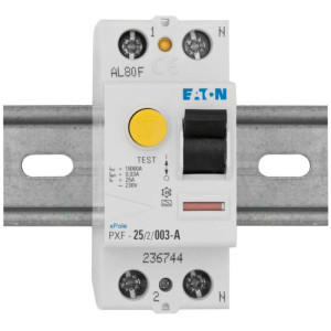 FI-Schutzschalter, 25A/0,03, 2-polig