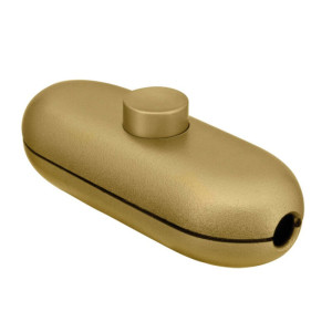 Schnurschalter, 2A, gold gold