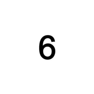 6" "