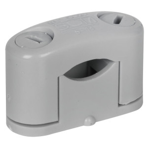 SOM-Kabelschelle, halogenfrei, grau 5 - 14 mm