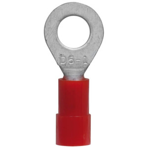 Ringkabelschuh, 0,5 - 1², 5 mm, rot 0,5 - 1,5² 5 mm