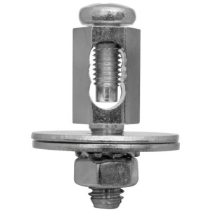 Badewannenerdungsklemme, M6, 2 x 16² 2 x 16²