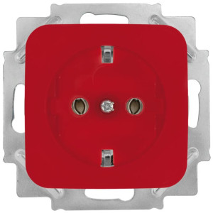 Kombi-Steckdosenbausatz, KLEIN SI®, rot