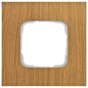 Abdeckrahmen, KLEIN SI®, Holz Eiche 1-fach