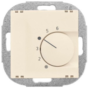 Raumthermostat, weiß, KLEIN, 55 x 55 mm