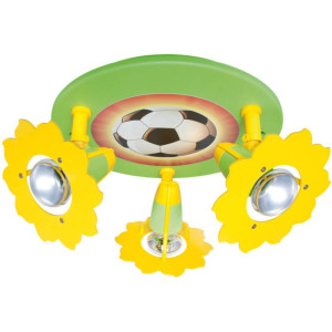 Strahler, 3 x E14/40W, Fußball