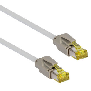 Patchkabel, 3 m, Cat. 6A, grau, RUTENBECK 3 m