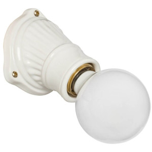 Wandleuchte, 1 x E27/100W, Keramik