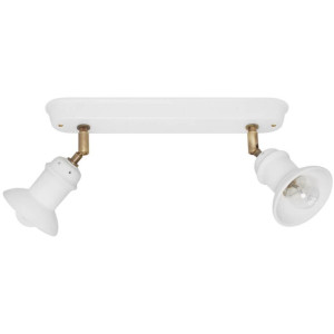 Balken, 2 x E14/40W, Keramik