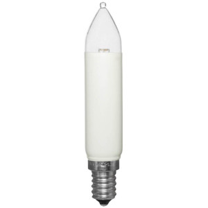 LED-Schaftkerze, E14/8-34V, warmweiß