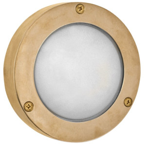 Moretti Luce Schiffsleuchte Messing – Außenwandleuchte IP44 GX53