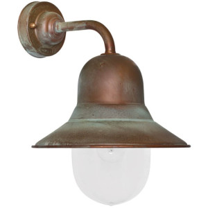 Moretti Luce Wandleuchte CAMPANULA 1 x E27, H350 Altmessingguss patiniert 808.AR