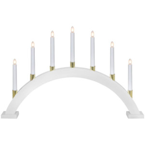 Weihnachtsleuchter, GILLIAN, 7 x E10/34V/3W