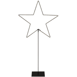 LED-Standstern, MIRA, 80 warmweiße LEDs