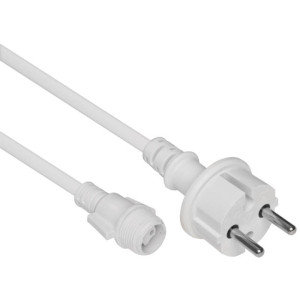 Netzzuleitung, weiß, 230V/720W, L 1500