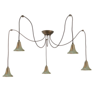 Moretti Luce Pendelleuchte, 5 x E27/28W