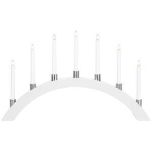 Weihnachtsleuchter, TALL, 7 x E10/34V/3W