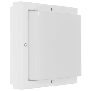 Außenwandleuchte, BASSI, 1 x E27/42W weiß