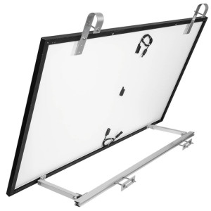 Halterung für Photovoltaik-Modul, für Balkongeländer, Set für 2 Module