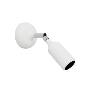 Wandlampe Fermaluce aus Silikon Weiß