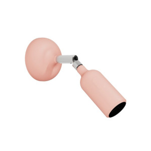 Wandlampe Fermaluce aus Silikon Lachs