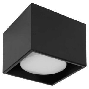 Cube Deckenleuchte Metall 1x GX53 schwarz