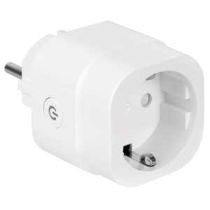 WiFi-Steckdosen-Adapter, Smart Life, 230V/16A max. 3.840W IP 21, weiß